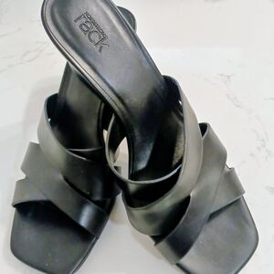 Nordstrom Black Strappy Sandals